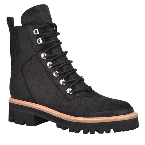 Marc Fisher IZZIE lugsole ankle boots - Picture 2 of 8